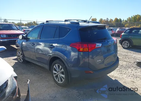 2013 Toyota Rav4 Limited из США, поврежденный, VIN 2T3YFREVXDW045376